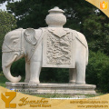 Natural Stone Elephant Sculpture for garden decoration